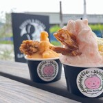 桃の農家カフェ ラペスカ - 