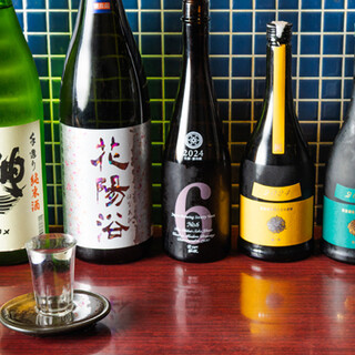 その時季だけの一杯も◆季節を感じる日本酒や自家製サワーで乾杯