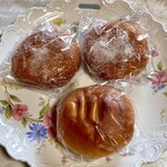 ずんちゃんパン - 上から　◎あげアンパン（2個）　◎たかなパン