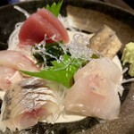 たるごや - おまかせお刺身盛り¥1200