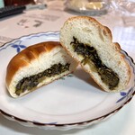 ずんちゃんパン - たかなパン断面