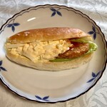 ずんちゃんパン - ハッシュ玉子パン