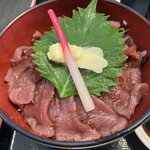 明治亭 - ミニ桜丼