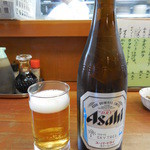 とん将 - とりあえずビール