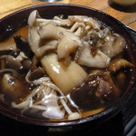 そば切 雨耕庵 - きのこ蕎麦