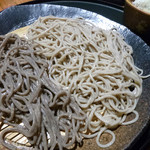 そば切 雨耕庵 - 2色もり（田舎・丸抜）☆2014.11上旬／田舎のみ新そば始まっていました