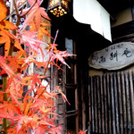 そば切 雨耕庵 - 2014.11　夕暮れの紅葉