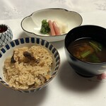 中の坊瑞苑 - 御飯