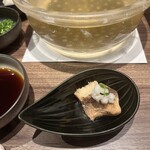 燦 別邸 北新地店 - お通し〜赤魚の煮付け〜