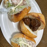 コストコホールセール フードコート 岐阜羽島倉庫店 - ディナーロールの朝ごはん