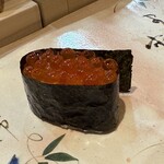 すし善 - イクラ〜コース最後のネタ、ザ北海道