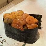 すし善 - ウニ〜いやな臭みなど皆無、至福の味の広がり