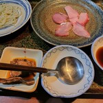 三代目木村屋 - ぶりのしゃぶしゃぶ980円税込み