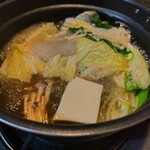 三代目木村屋 - ぶりのしゃぶしゃぶ980円税込み