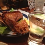 Inaseya - マグロのあご肉！
                        日本酒のくろさわ！
                        りょーくんと2人のみ久しぶりすぎるー！
