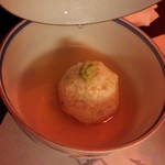 なにわ本店 - 蓮根饅頭蒸し