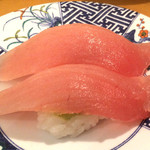 廻鮮寿司 塩釜港 - 生びんとろ（H26.11）
