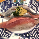 廻鮮寿司 塩釜港 - 生秋刀魚（H26.11）