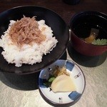 元祖 瓦そば たかせ - じゃこ飯セット