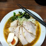 らーめん蔵花 - 味噌チャーシューめん　1000円　平日、中盛り、無料。