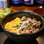 日本橋 ぼんぼり - ●炭火焼親子丼 並盛　1,000円