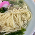 おいかわ食堂 - 青のりあさりバターラーメン