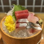 横浜 酒槽 - 嬉しすぎるお通し、4種盛り