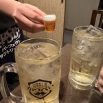 かつぺい 屋根裏 - めいちゃんと乾杯♪