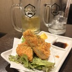 かつぺい 屋根裏 - ホクホク牛肉コロッケ
