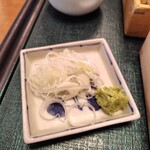 きこり - 薬味の盛りも､丁寧