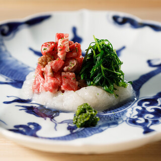 正統派の日本料理をリスペクトしつつもクリエイティブな味が身上