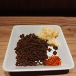 らーめん菊 - トッピング カレー 100円