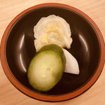 天重 本店 - 漬け物
