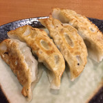 一刻魁堂 - セットの餃子