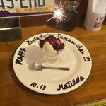 カフェ マチルダ - バースデープレート