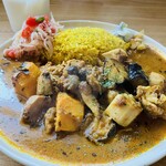 Little Cockoo - 左上の赤とピンクっぽいのが野菜サンボル