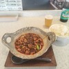 熊猫飯店 - 料理写真:陳麻婆豆腐(大辛) ＋ ごはん中 ＋ ノンアルコールビール