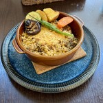 バルバルキッチンアメリ - ランチ：ビーフシチューエッグドリア(¥1,400)