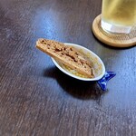 バルバルキッチンアメリ - ジュースにも自家製クッキーが付いてくる