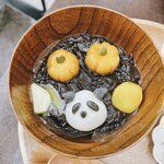 のんてぃ - かぼちゃ白玉　ハロウィン限定　