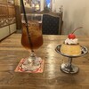 カフェトキオナ - アイスアッサムティー750円、クラシカルプリン500円