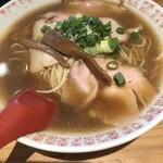 元車庫前丸宮中華そば - 