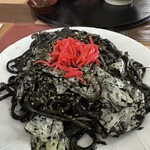 お食事処 すむばり - 料理写真:墨入りタコ焼きそば