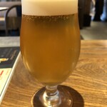 中目黒　ピッツェリア8 - 生ビール（サントリープレミアムモルツ香るエール）：７０２円