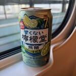 ニューデイズミニ - ドリンク写真:甘くない檸檬堂無糖レモンとすだち