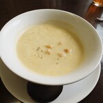 ステーキレストラン　真 - 美味しいコーンスープ