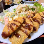 福食堂 - アジフライ定食