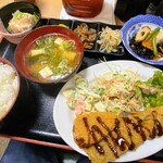 福食堂 - アジフライ定食