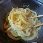 谷川米穀店 - うどん小と玉子