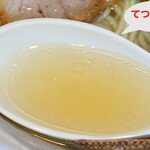 麺屋 湊 - あさりスープ